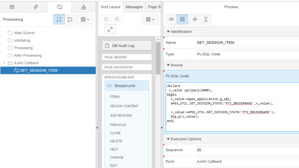 Create Apex Process SET_SESSION_ITEM AJAX Callback